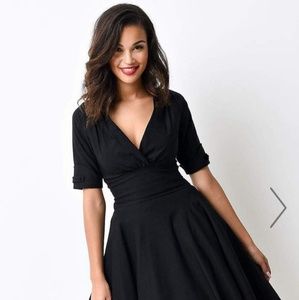 Black Swing Dress